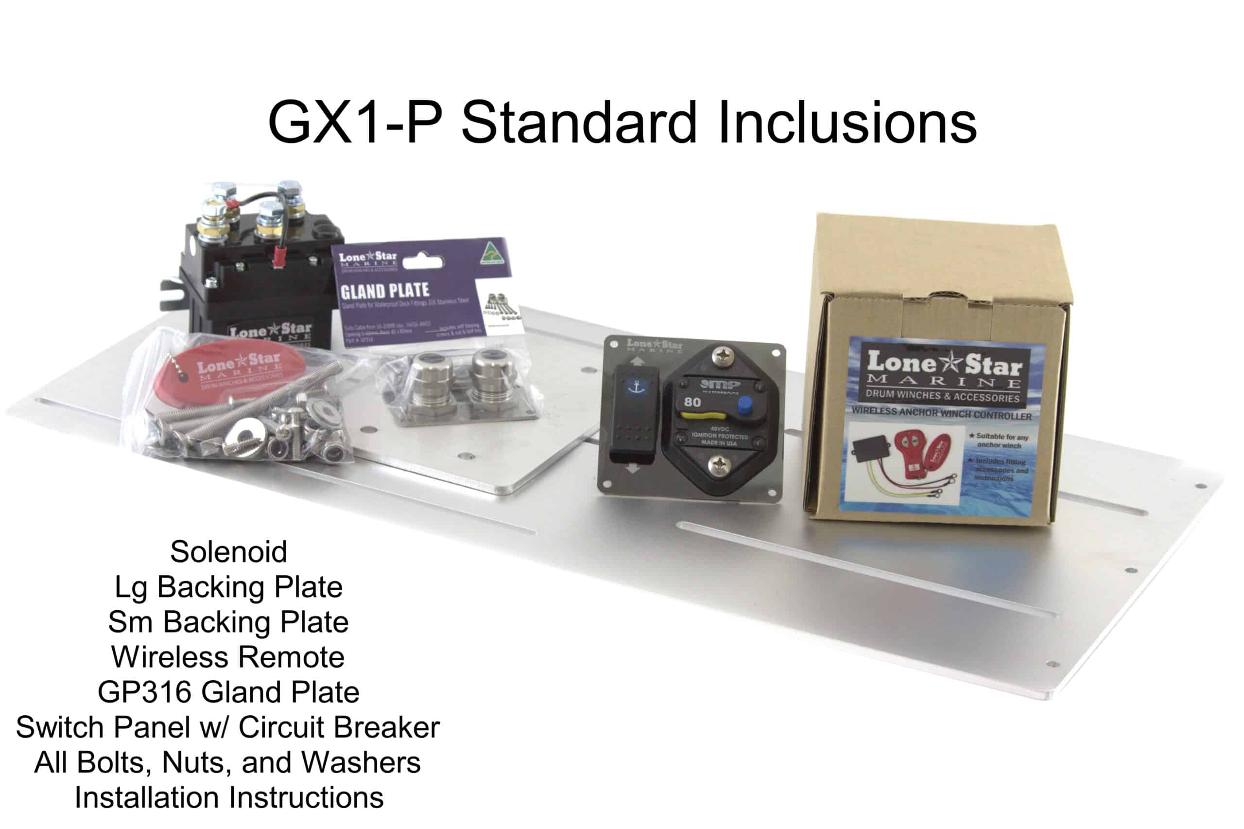 gx1 p anchoring system for pontoon and deck boats